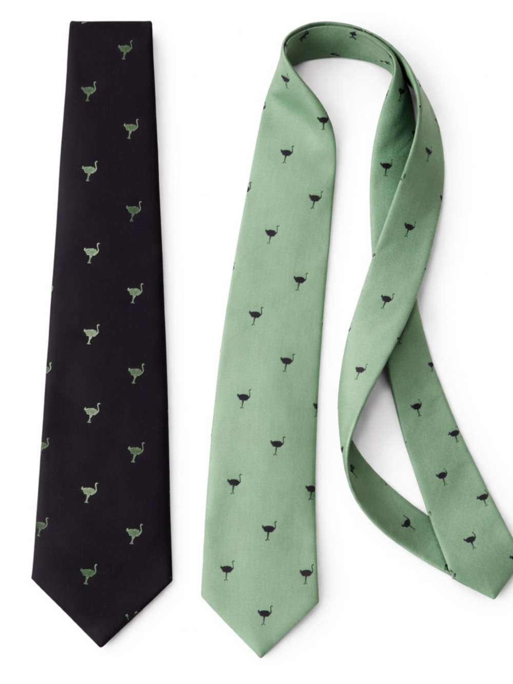 The Chive KCCO Tie Set of 2 - Green Black OS